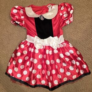 Minnie Costume - Size small (4-6 years)